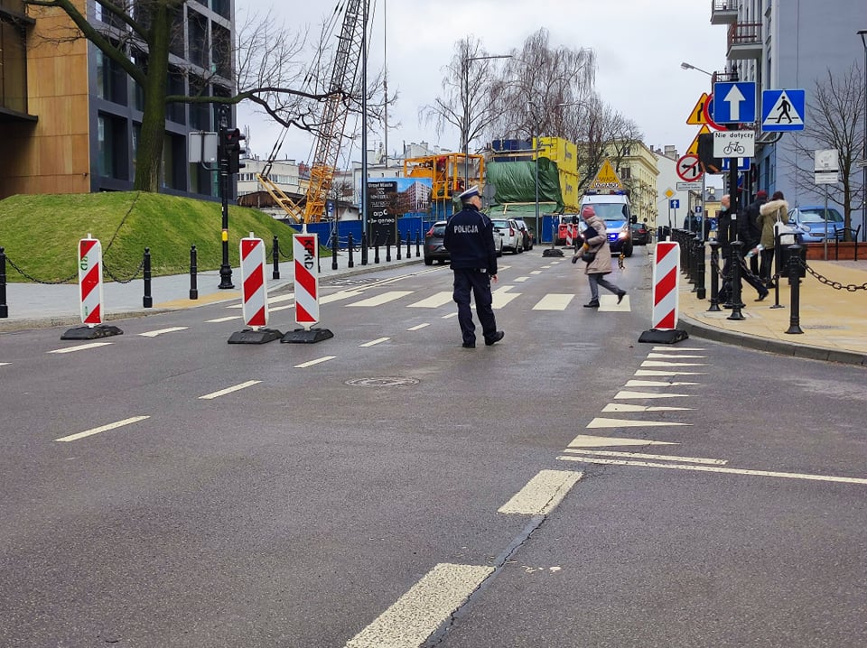 Potrącenie pieszej w Lublinie. Kobieta trafiła do szpitala (zdjęcia)