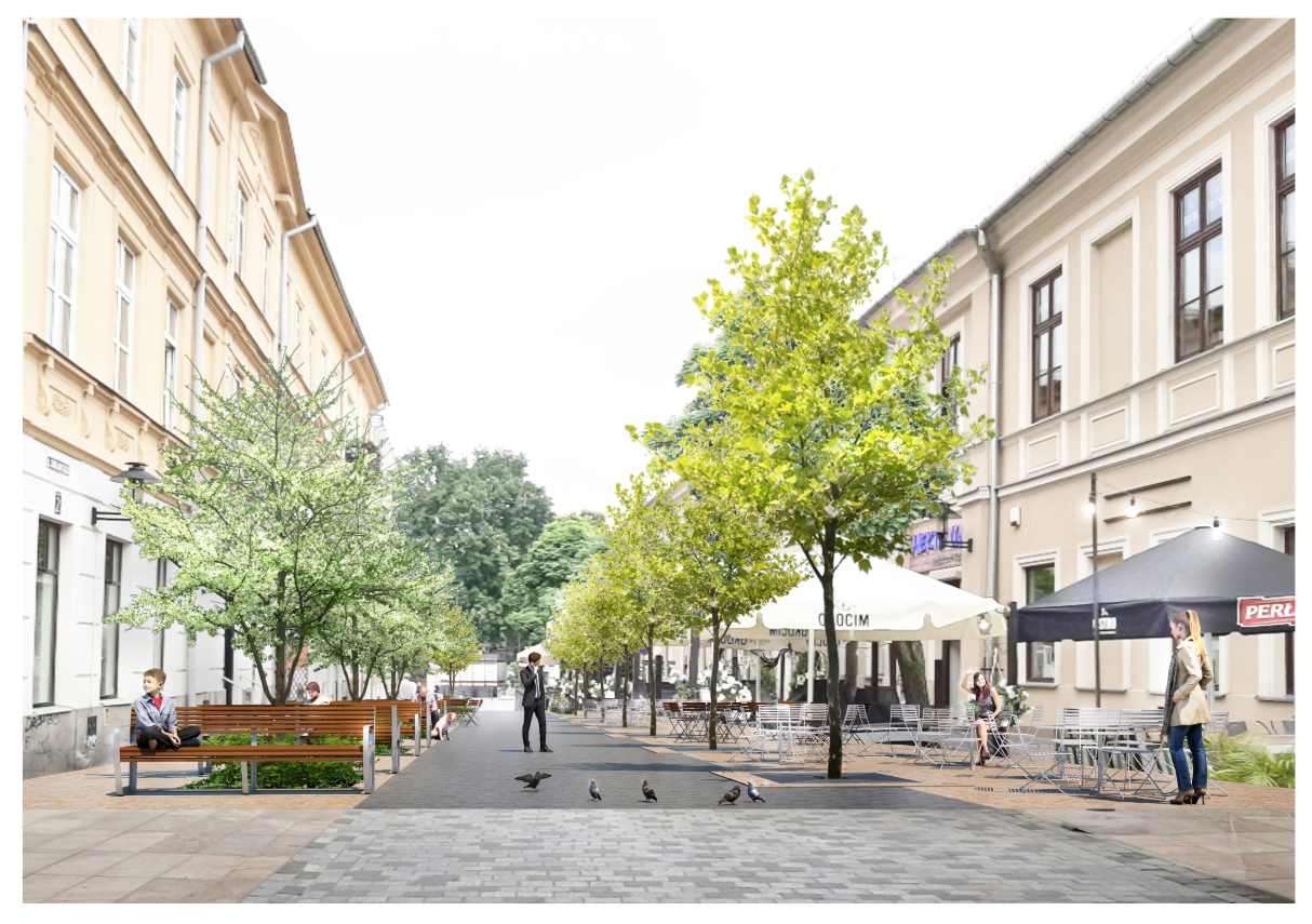 Są wstępne koncepcje nowego zagospodarowania pięciu ulic w ścisłym centrum Lublina (zdjęcia)