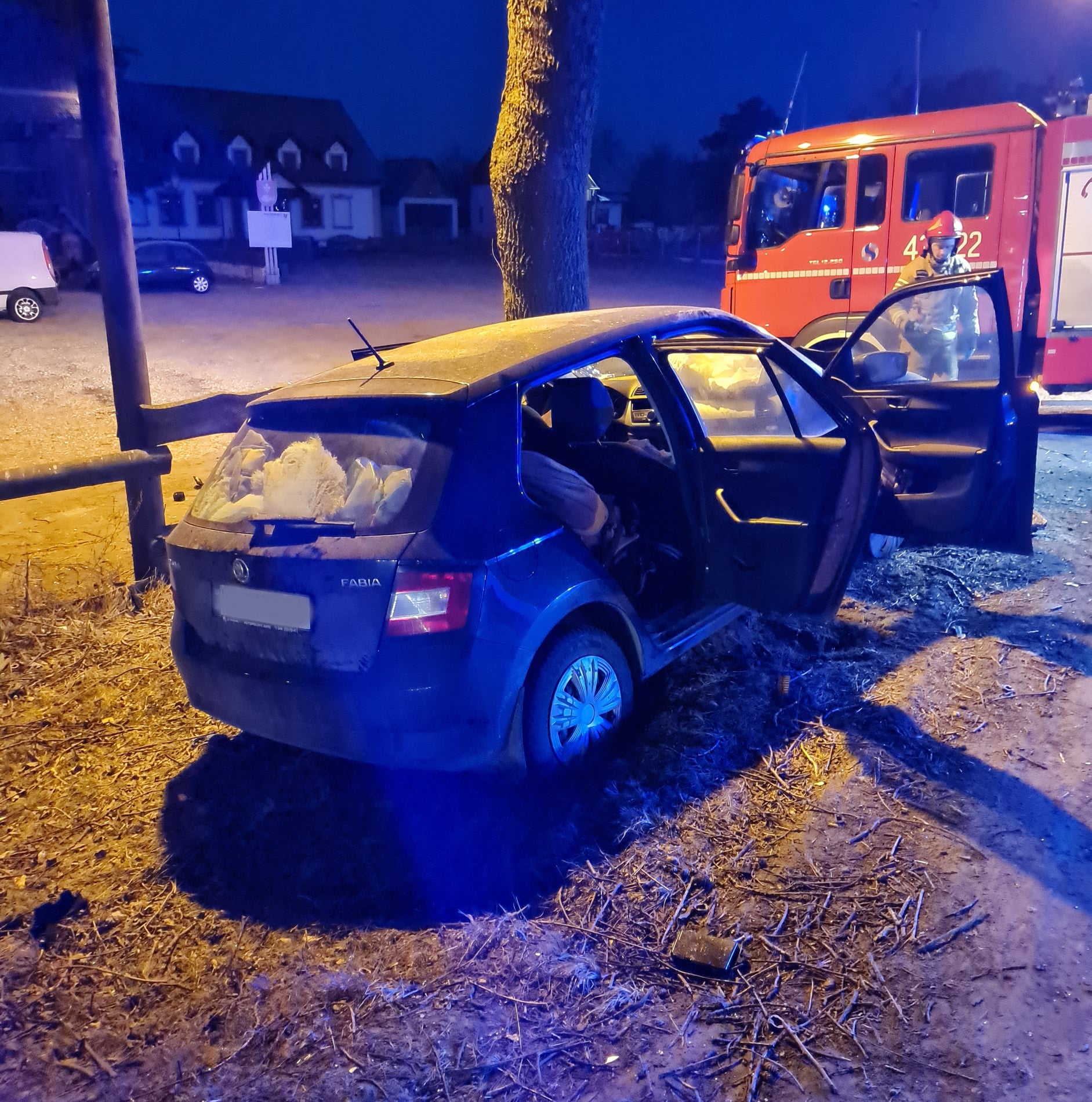 Ukraiński autobus zderzył się ze skodą. Część pasażerów trafiła do szpitala (zdjęcia)