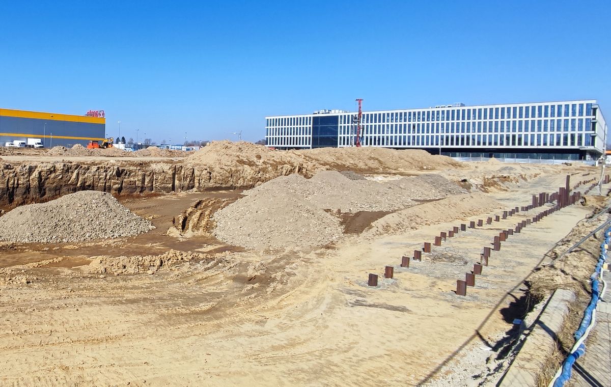 W Lublinie ruszyła budowa kolejnego centrum handlowego. Ma być gotowe pod koniec roku (zdjęcia)