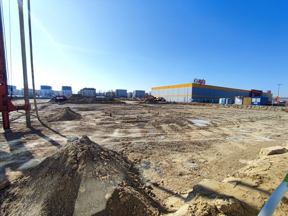 W Lublinie ruszyła budowa kolejnego centrum handlowego. Ma być gotowe pod koniec roku (zdjęcia)