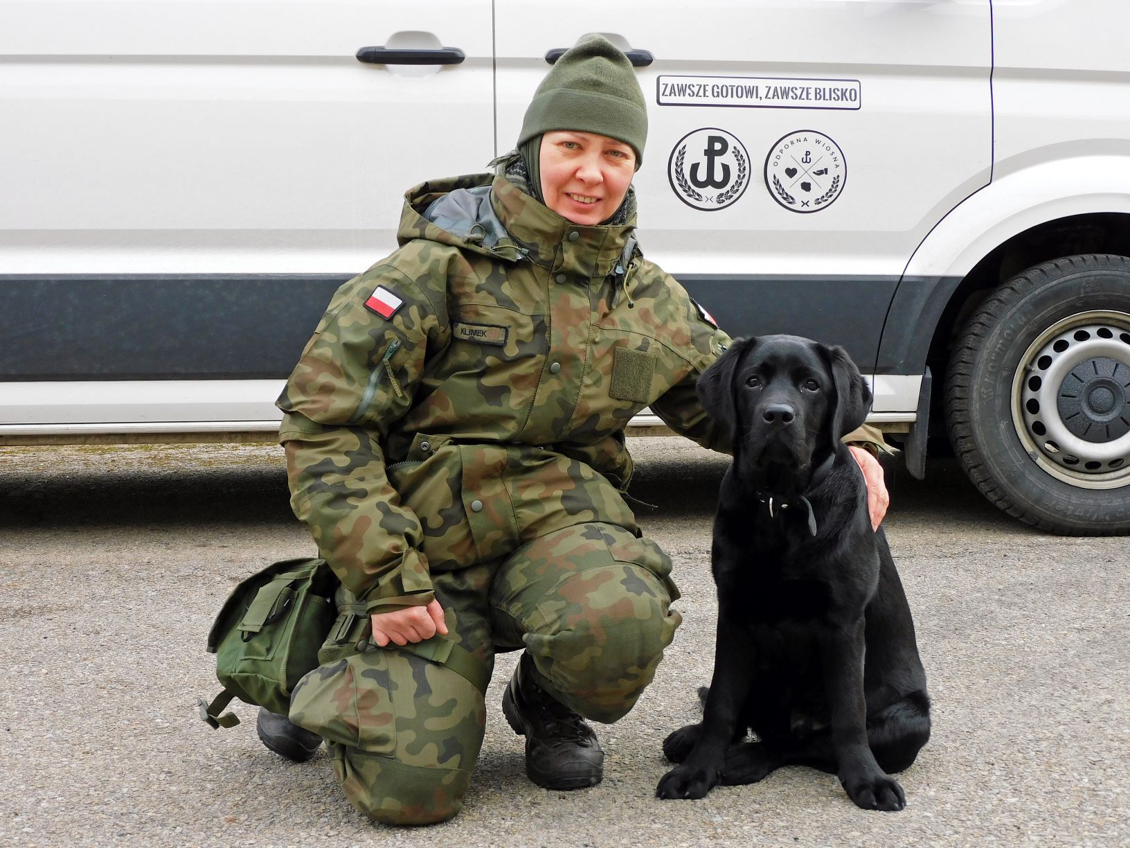 Psy ratownicze w 2 Lubelskiej Brygadzie Obrony Terytorialnej (zdjęcia)