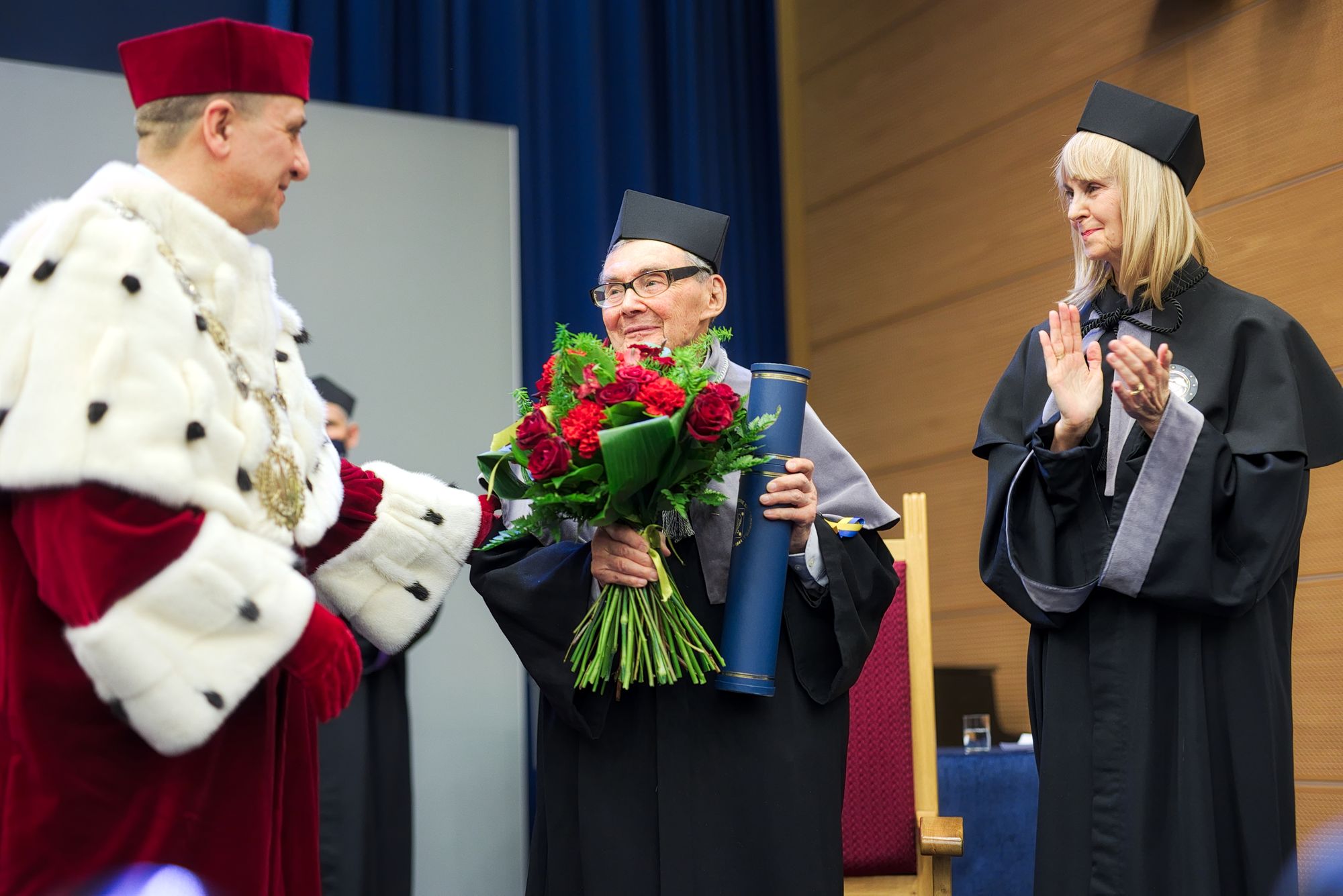Marian Turski otrzymał tytuł doktora honoris causa UMCS (zdjęcia)