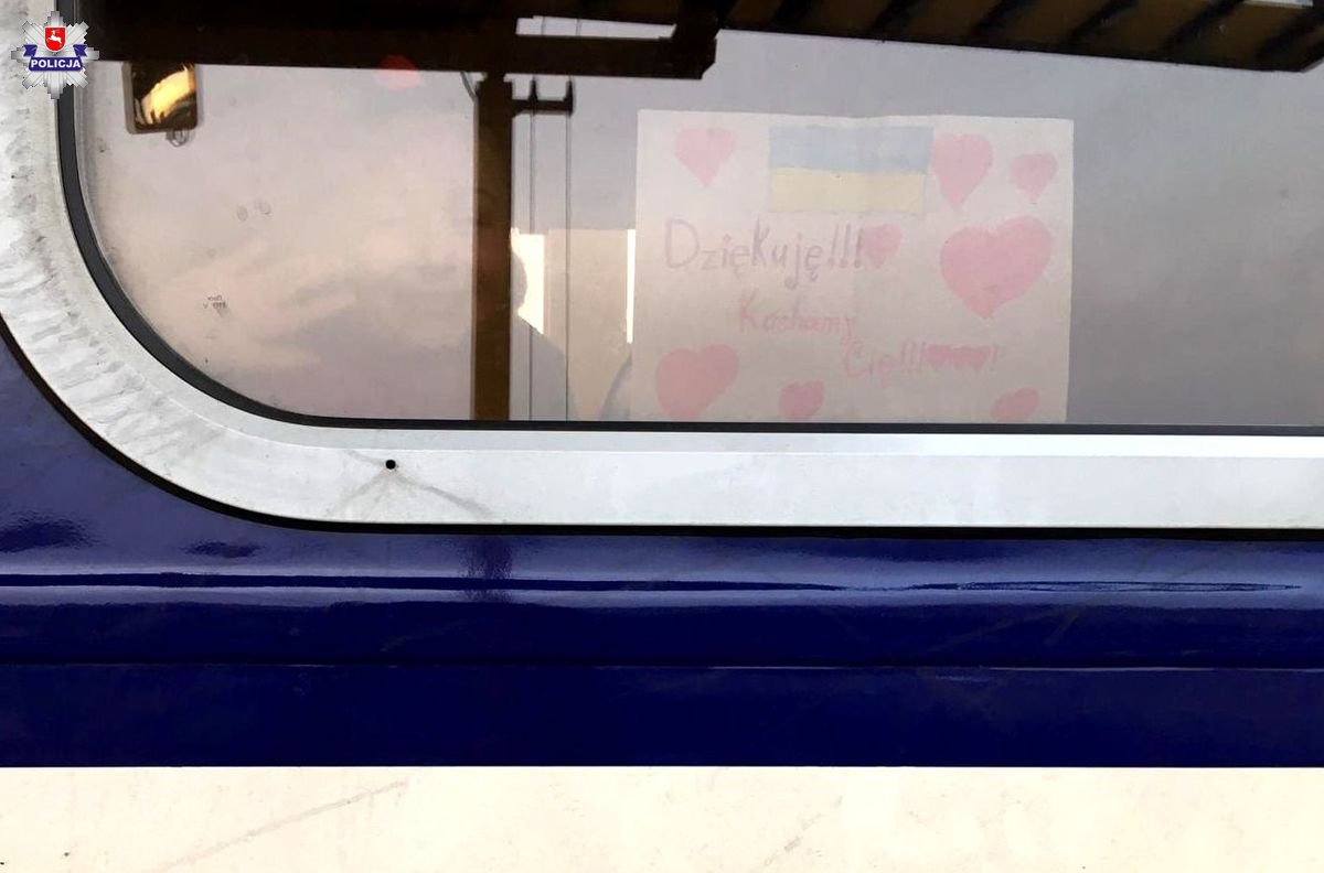 Pociąg specjalny z uchodźcami ze Lwowa (zdjęcia)
