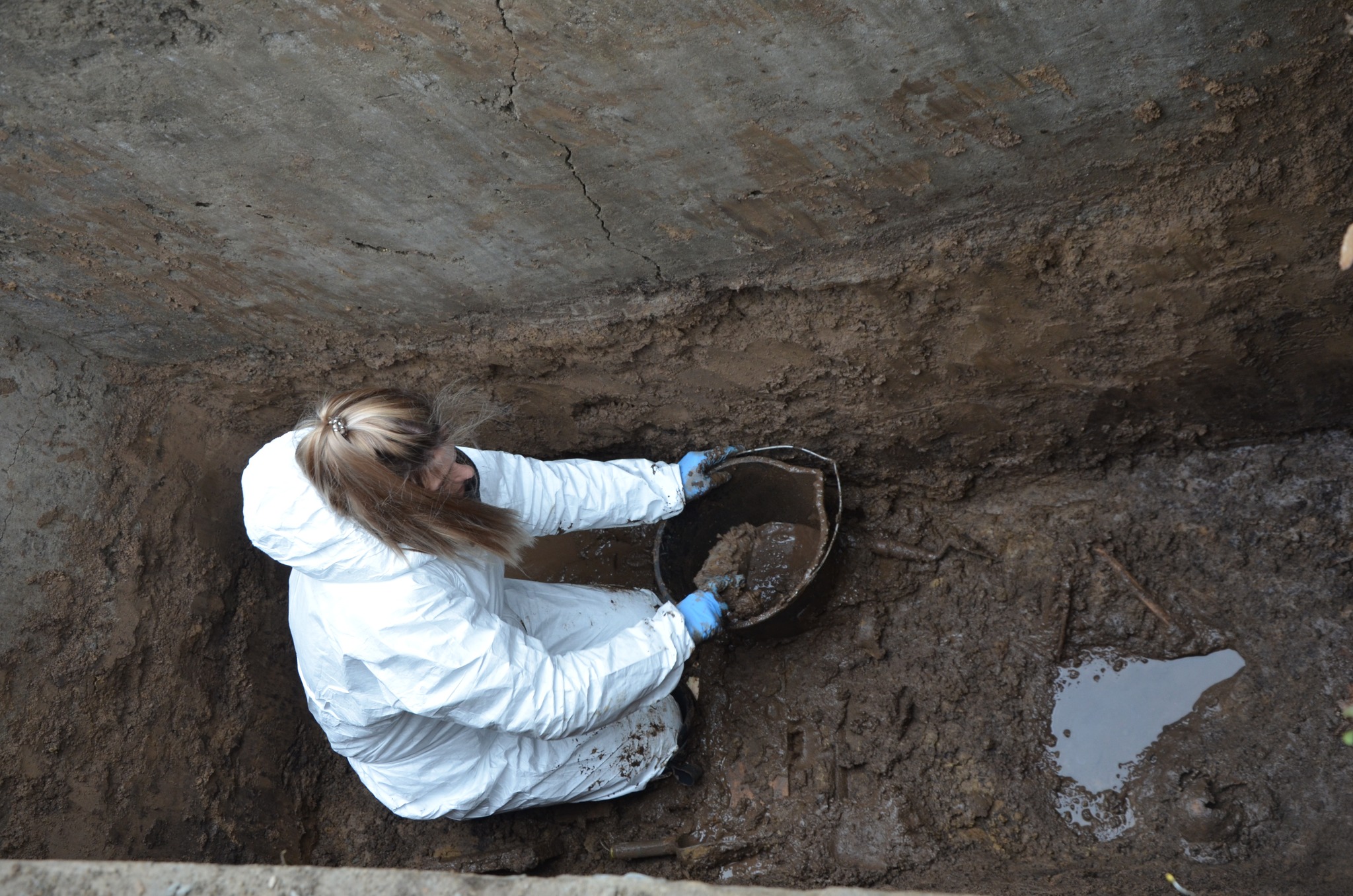 Odnaleziono szczątki kolejnych zamordowanych więźniów lubelskiego Zamku (zdjęcia)