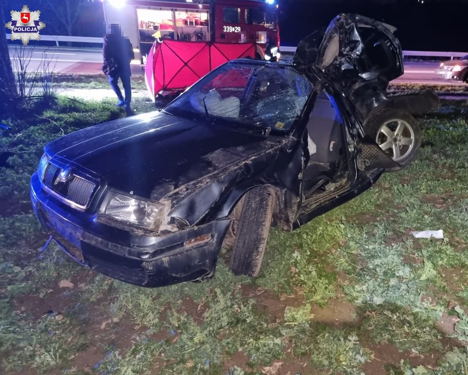 Czarna środa na drogach woj. lubelskiego. W wypadkach zginęły 3 osoby, a 5 zostało rannych (zdjęcia)