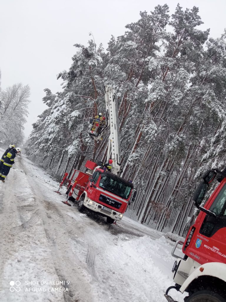 Pracowity początek kwietnia dla bialskich strażaków (zdjęcia)