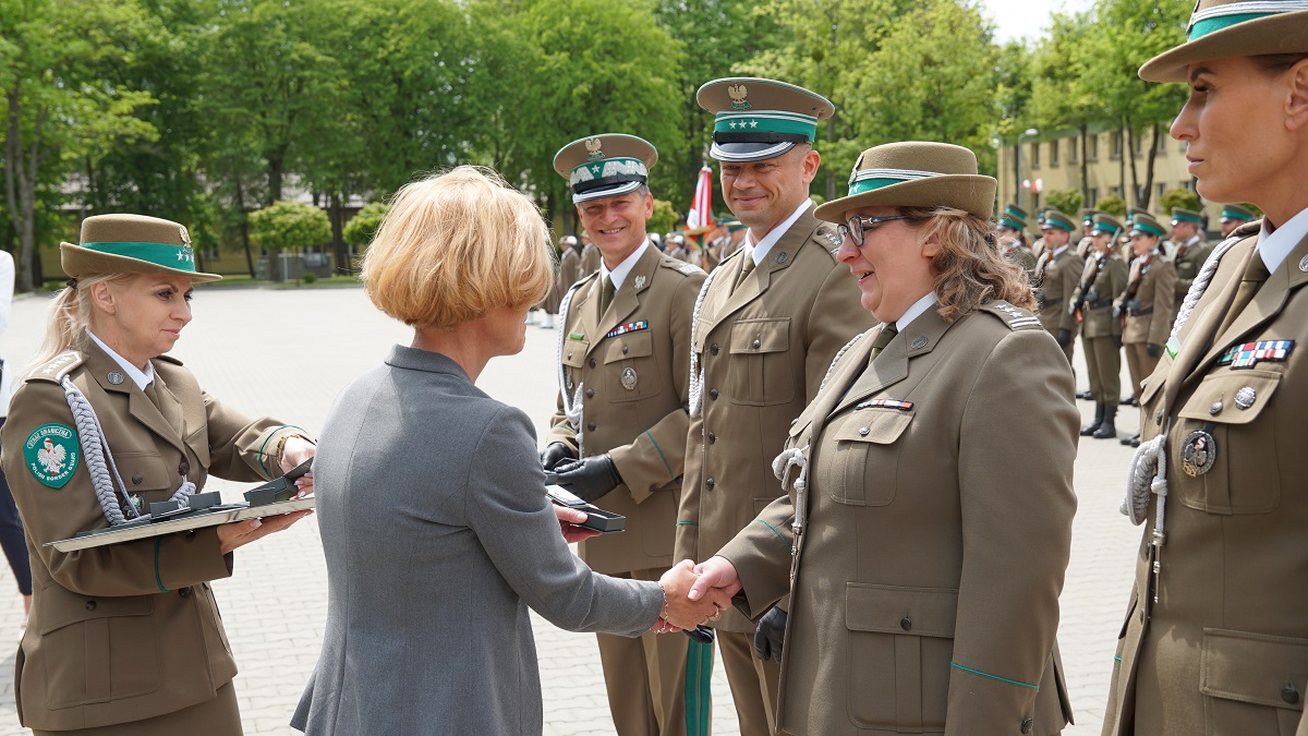 Pogranicznicy świętowali rocznicę powstania jednostki. Były wyróżnienia i awanse (zdjęcia)