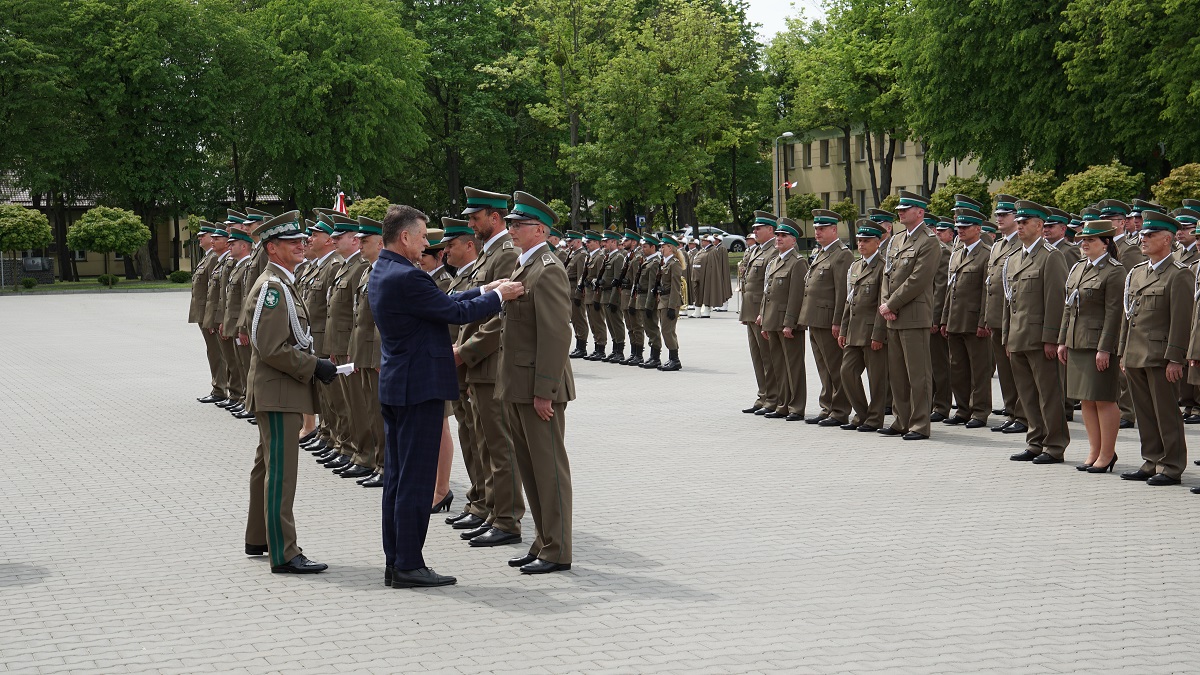 Pogranicznicy świętowali rocznicę powstania jednostki. Były wyróżnienia i awanse (zdjęcia)