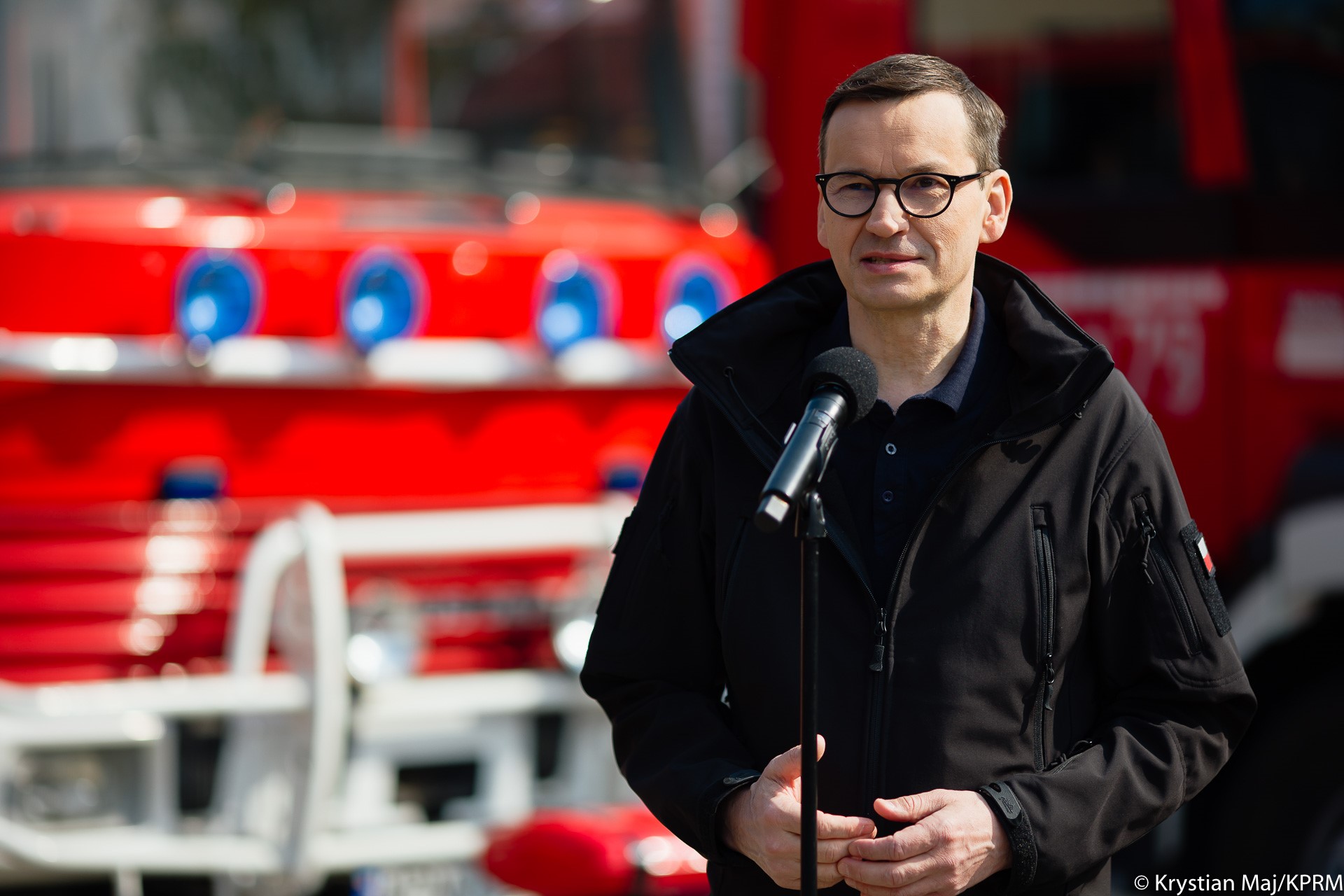 Mateusz Morawiecki o Ochotniczej Straży Pożarnej: „Nasze wielkie dobro narodowe” (wideo)