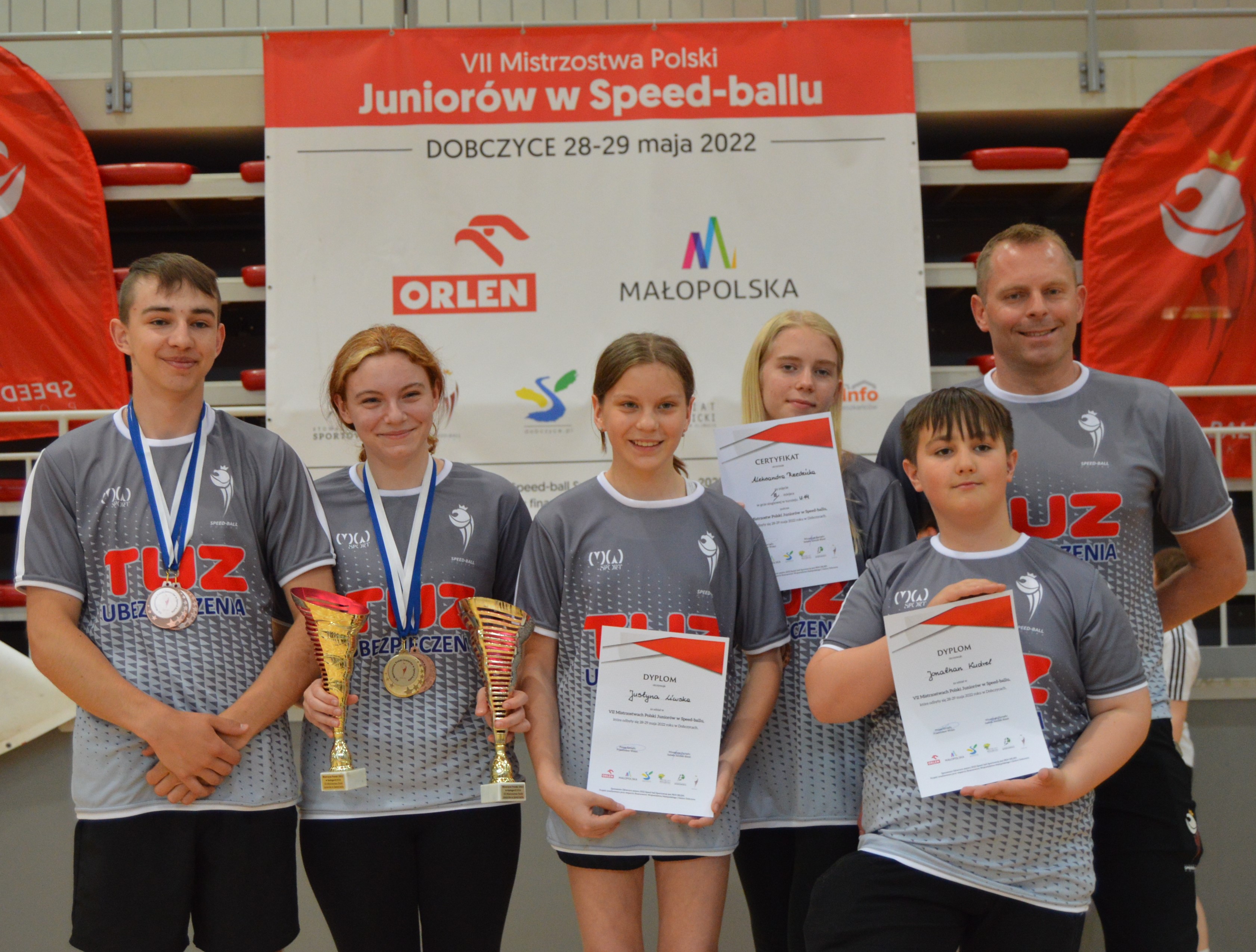 6 medali lubelskich zawodników na VII Mistrzostwach Polski Juniorów w Speed-Ball (zdjęcia)