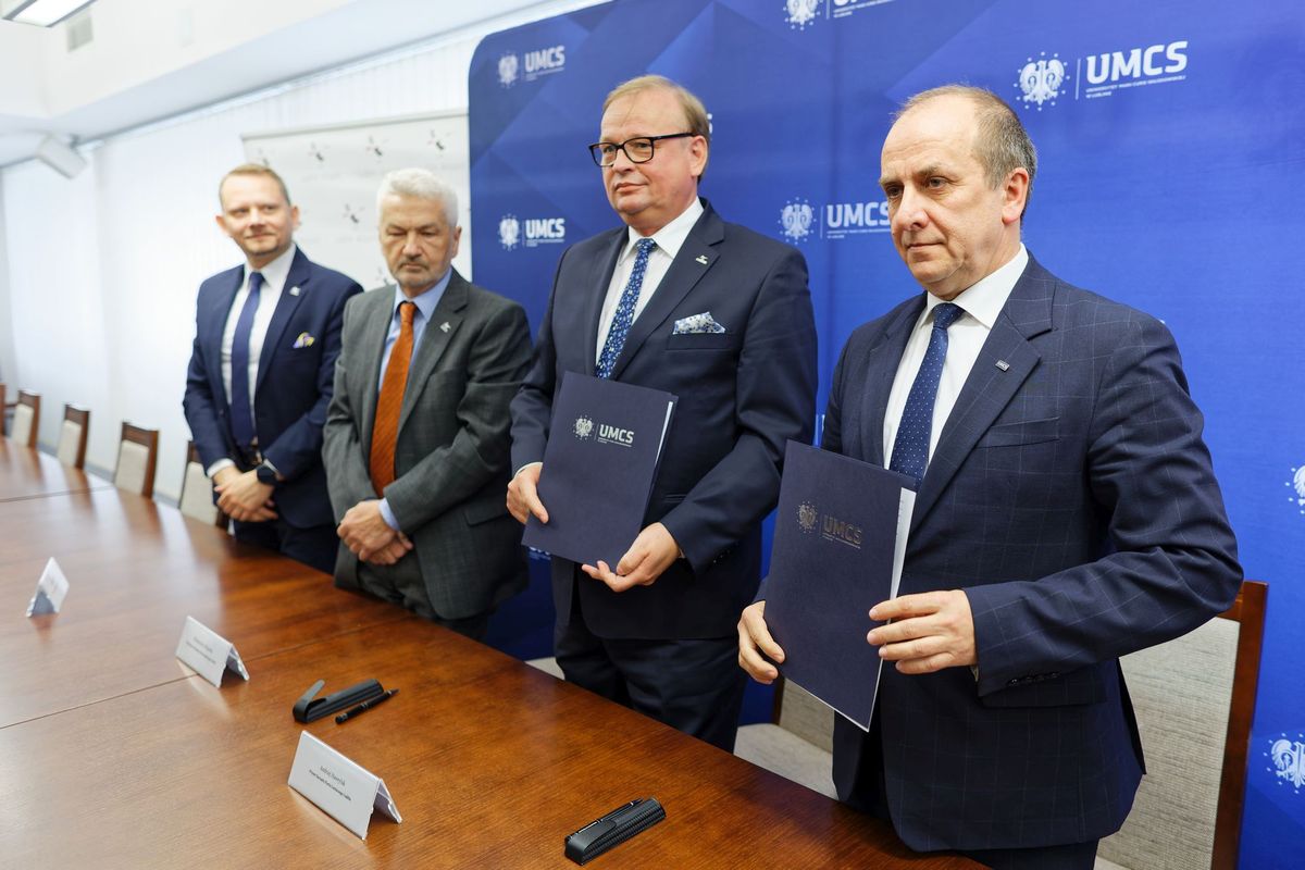 Port Lotniczy Lublin będzie współpracował z UMCS. Podpisano porozumienie w tej sprawie