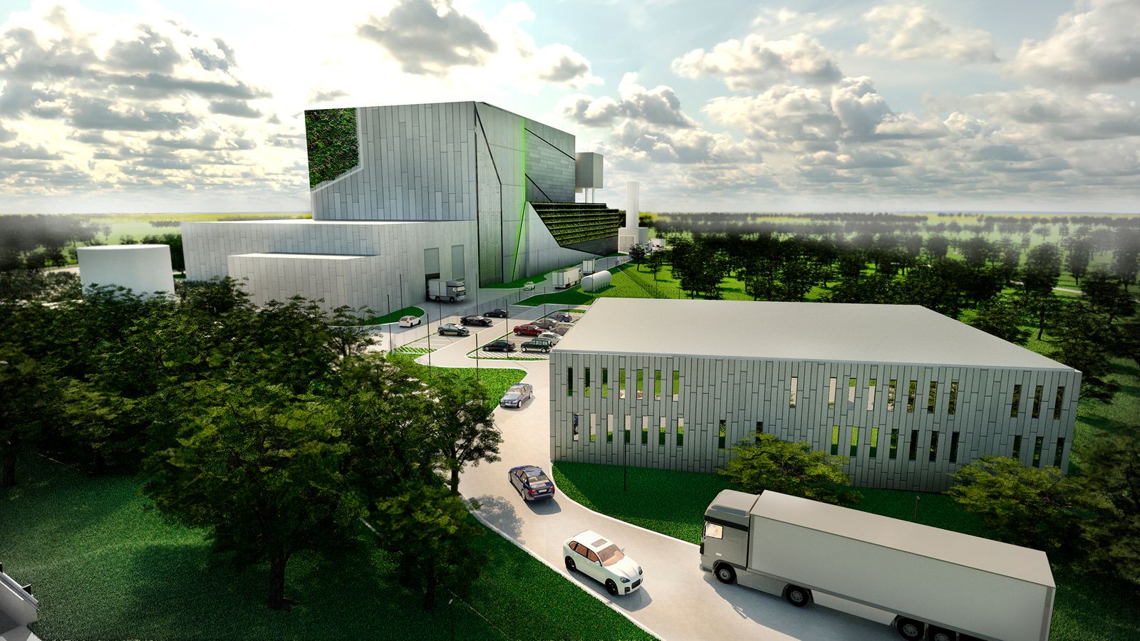 W Lublinie planują budowę spalarni odpadów. Kuszą tańszą energią dla mieszkańców (wizualizacje)