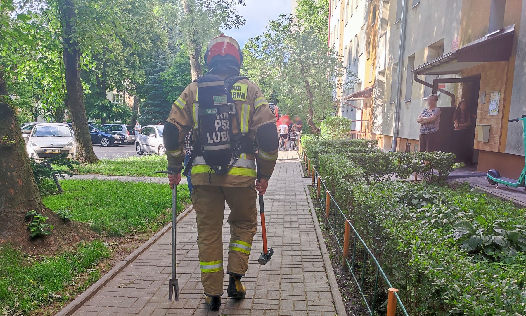 Straż pożarna znów interweniowała na ul. Sokolej. Tym razem na szczęście nikt nie ucierpiał (zdjęcia)