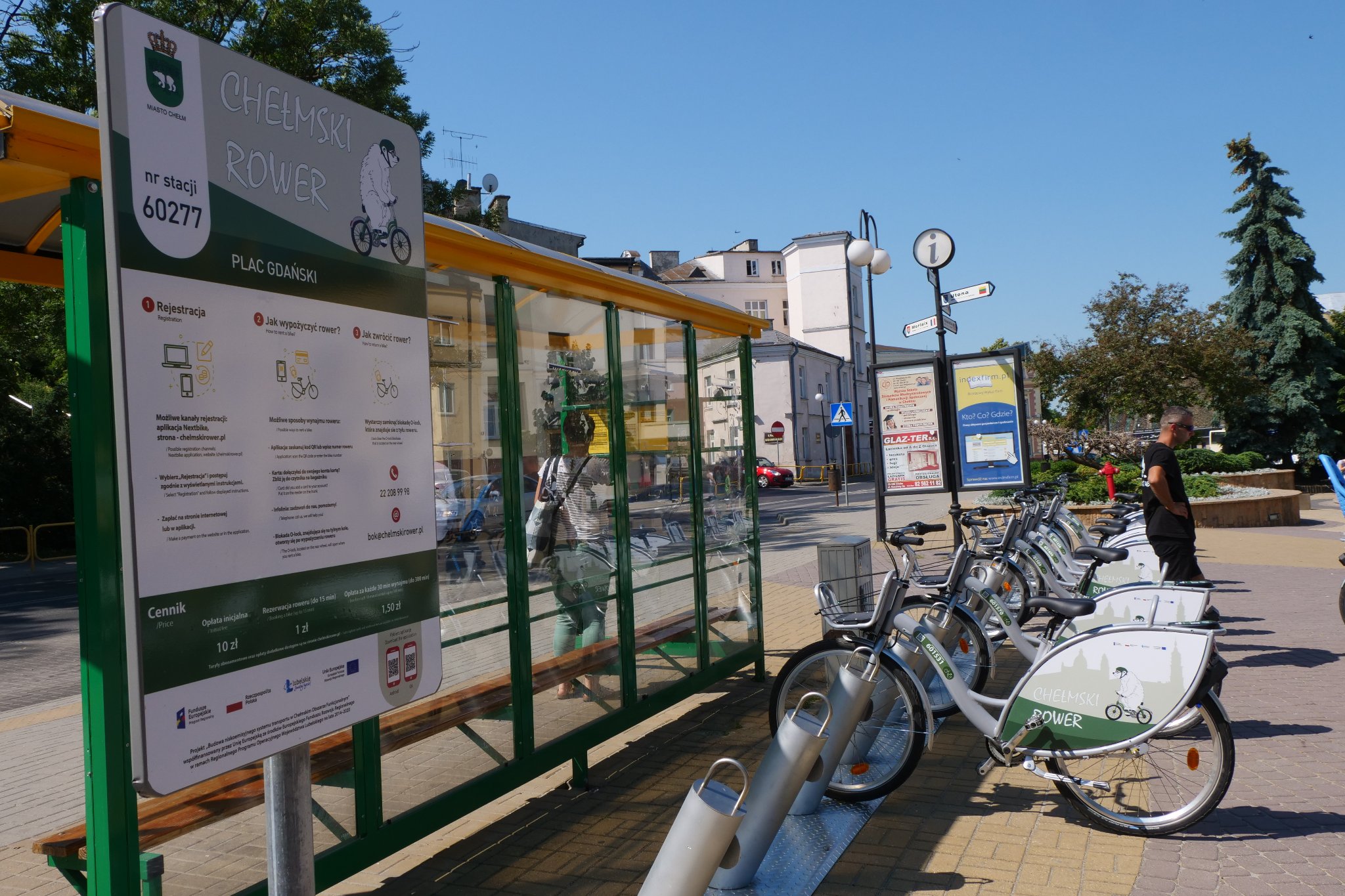 System Roweru Miejskiego w Chełmie już działa. Jednoślady są też dostępne w sąsiednich gminach (zdjęcia)