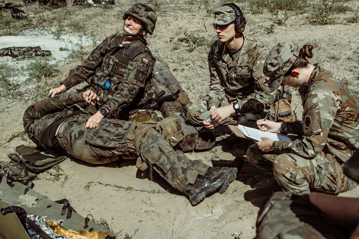 Żołnierze Lubelskiej Brygady OT doskonalili swoje umiejętności na szkoleniu combat medic (zdjęcia)