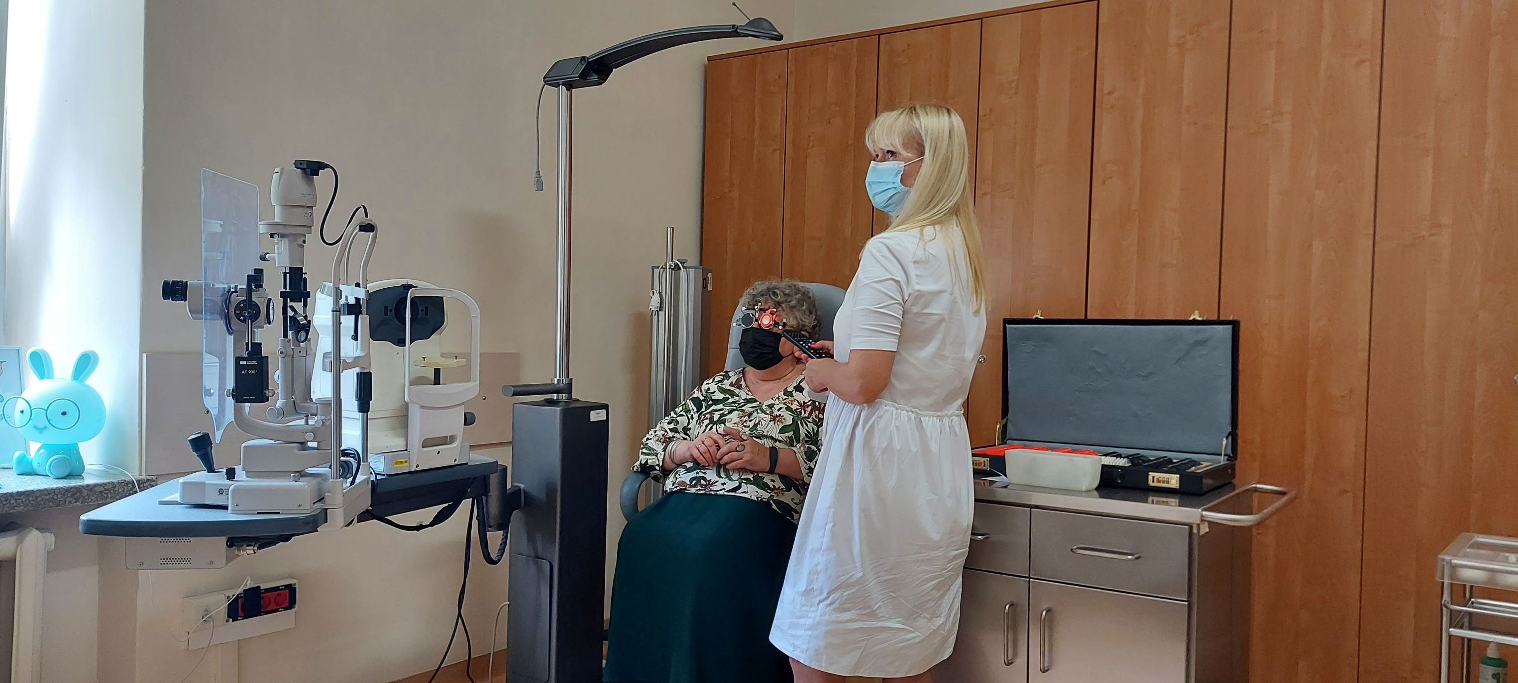 Badania okulistyczne w 1 Wojskowym Szpitalu Klinicznym w ramach „Lubelskich dni promocji zdrowia” (zdjęcia)