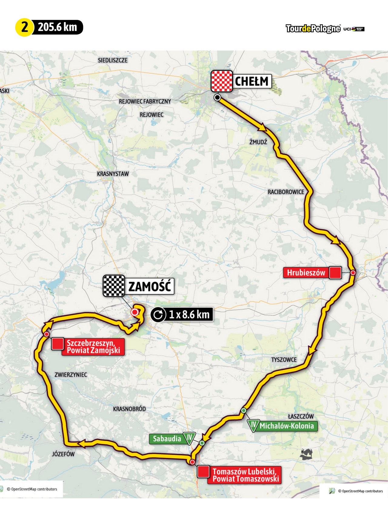 Tour de Pologne: W niedzielę rusza drugi etap. Trasy i godziny przejazdu kolarzy