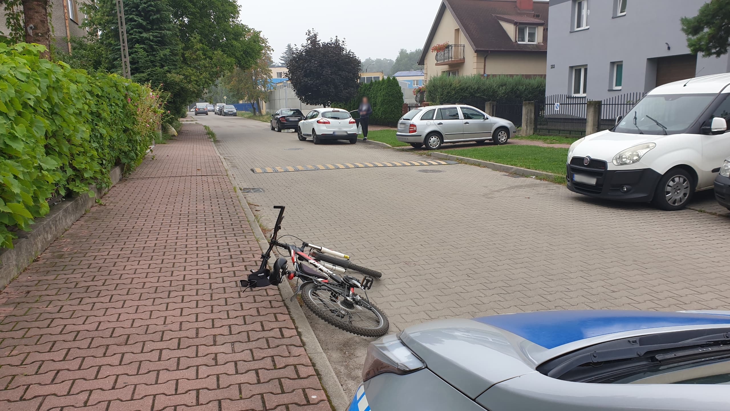 Rowerzystka poszkodowana w wypadku w Lublinie (zdjęcia)