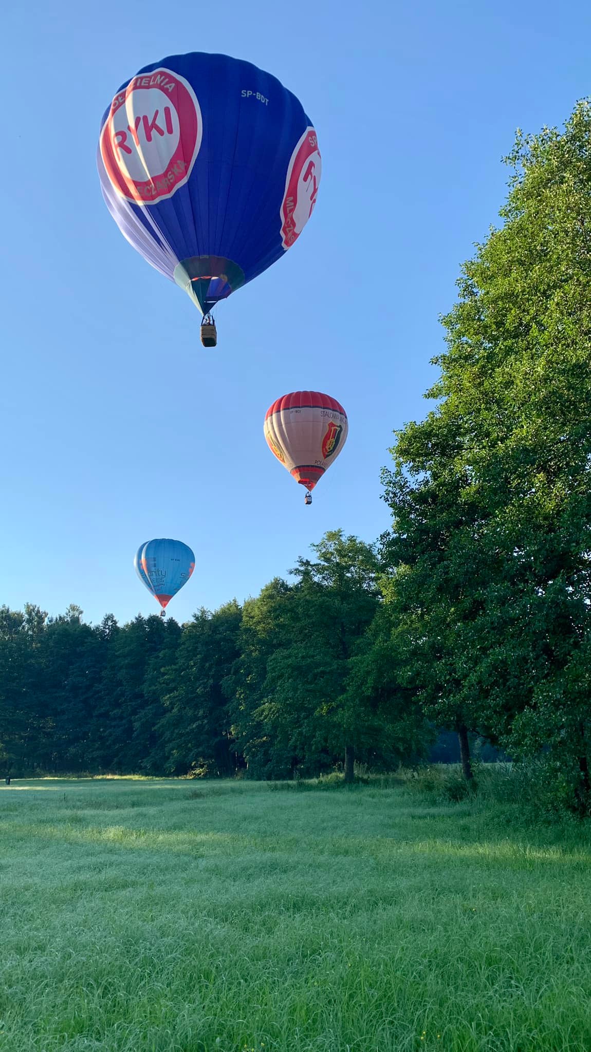 Pierwsze loty już się odbyły. Balony będzie można podziwiać do soboty (zdjęcia)