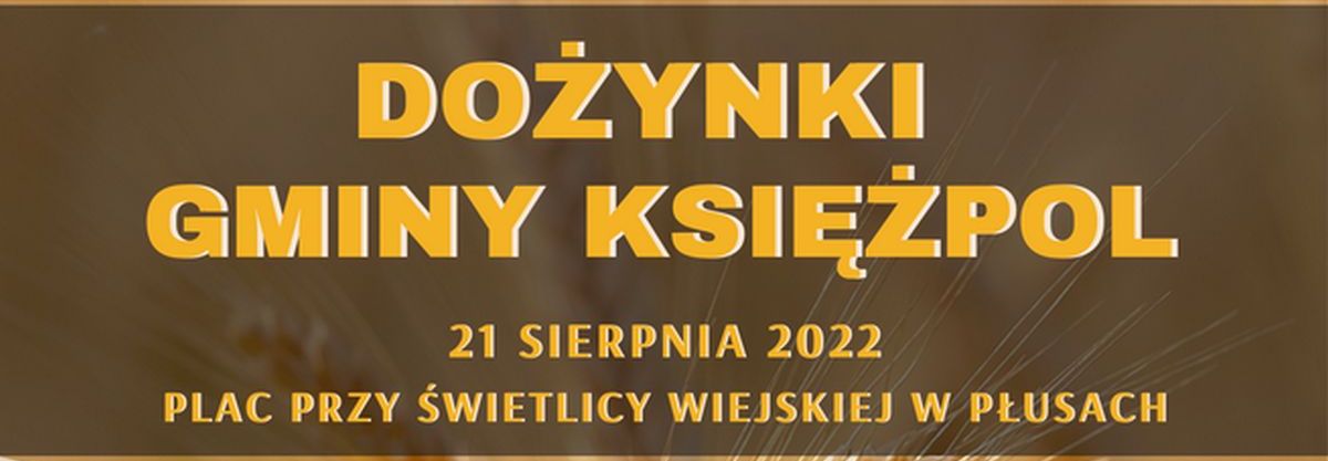 To będzie dożynkowy weekend. Imprezy zaplanowano w całym regionie