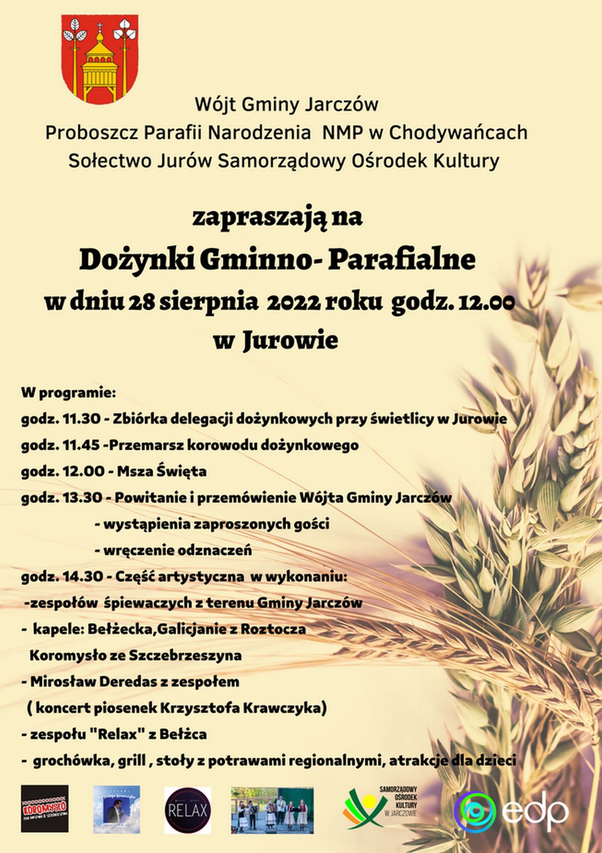 Dożynki Gminy Jarczów Lublin112.pl Wiadomości z Lublina i regionu