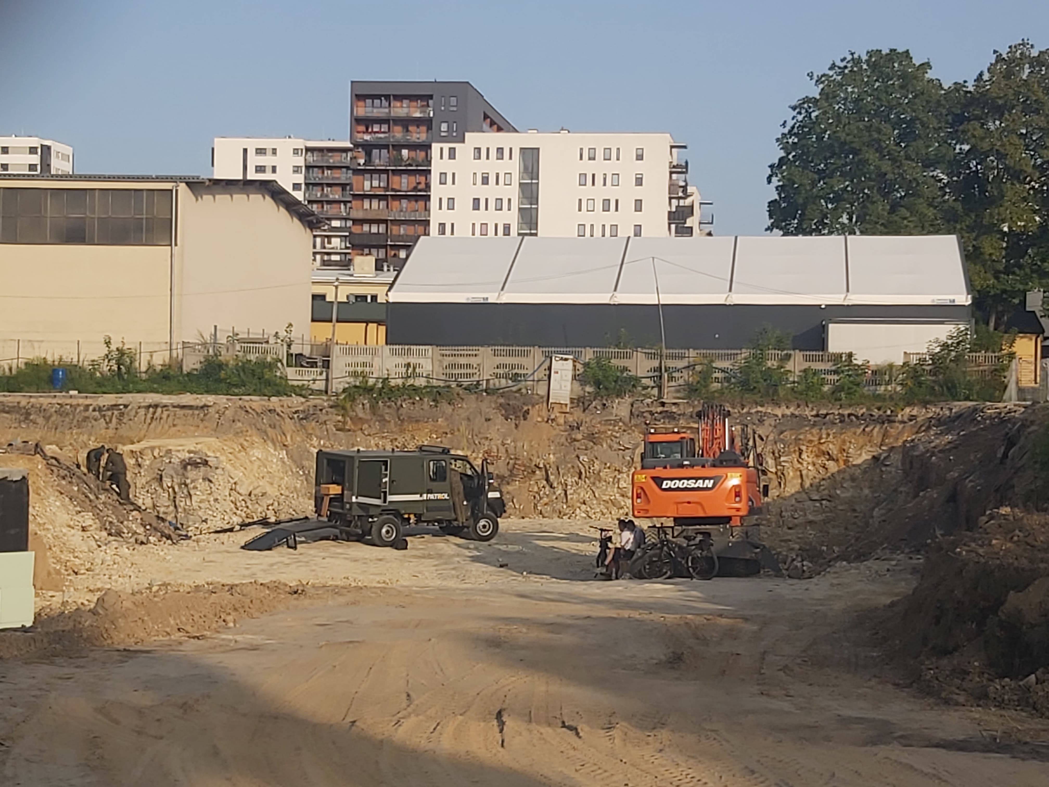 Amunicja na budowie w Lublinie. Interweniowali saperzy (zdjęcia)