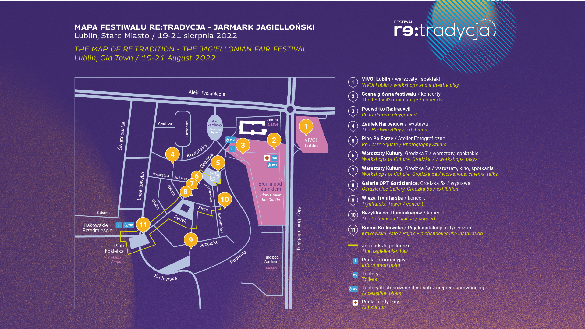 Sprawdź program Festiwalu Re:tradycja – Jarmark jagielloński. 19-21 sierpnia, Lublin – Stare Miasto