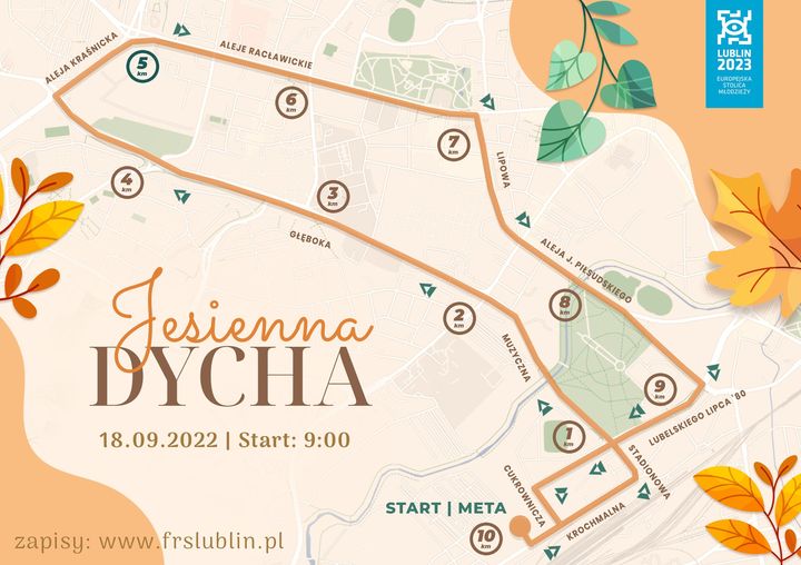 W niedzielę na ulicach Lublina pojawi się kilkuset biegaczy