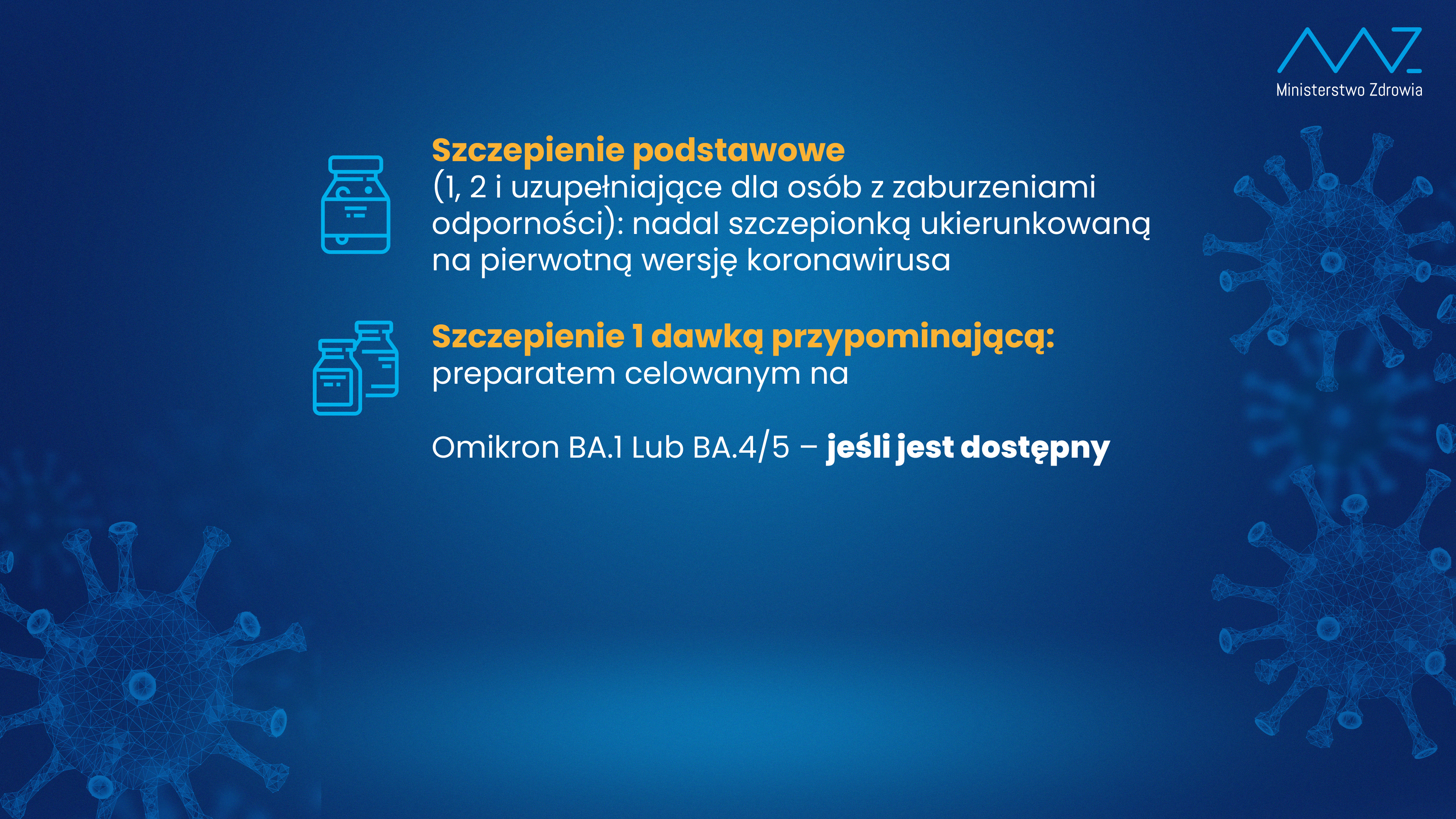 „W ostatnich dniach rośnie liczba zakażeń”. Czwarta dawka szczepionki przeciwko COVID-19 dla wszystkich osób 12+