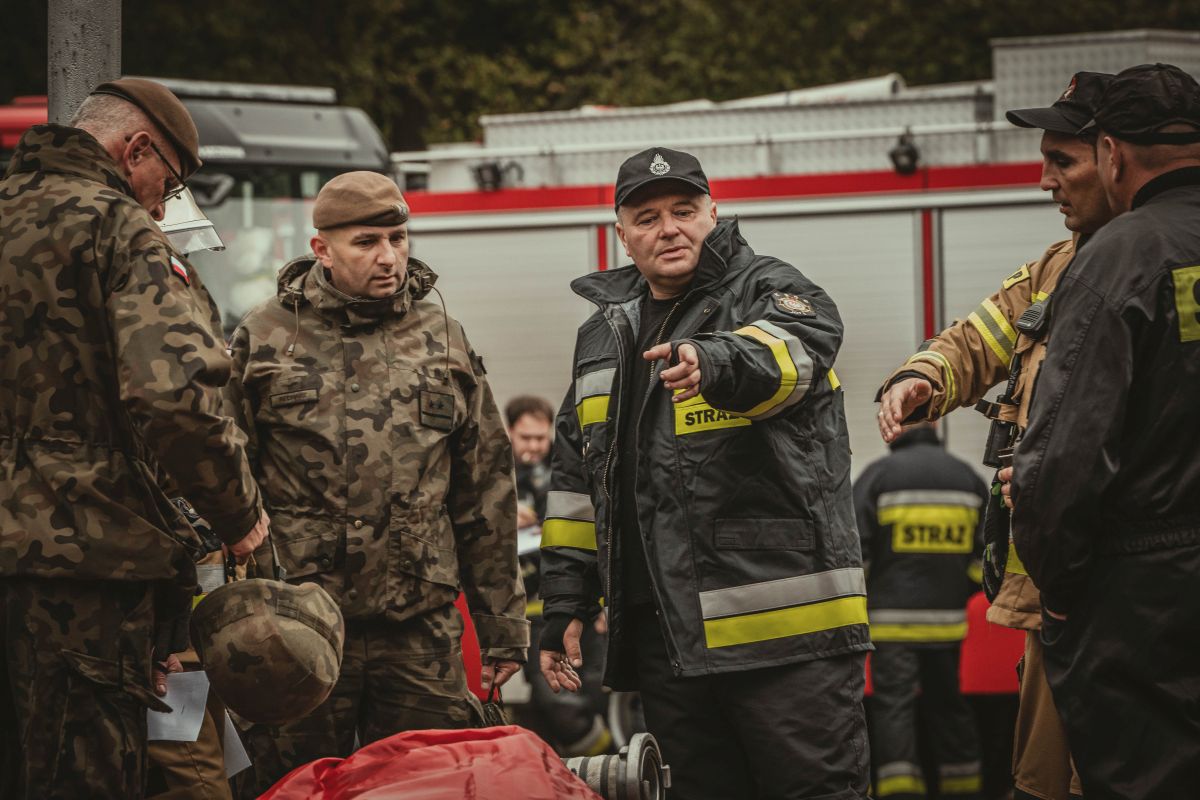 Terytorialsi na wspólnych ćwiczeniach ze strażakami „Korczów 2022” (zdjęcia)