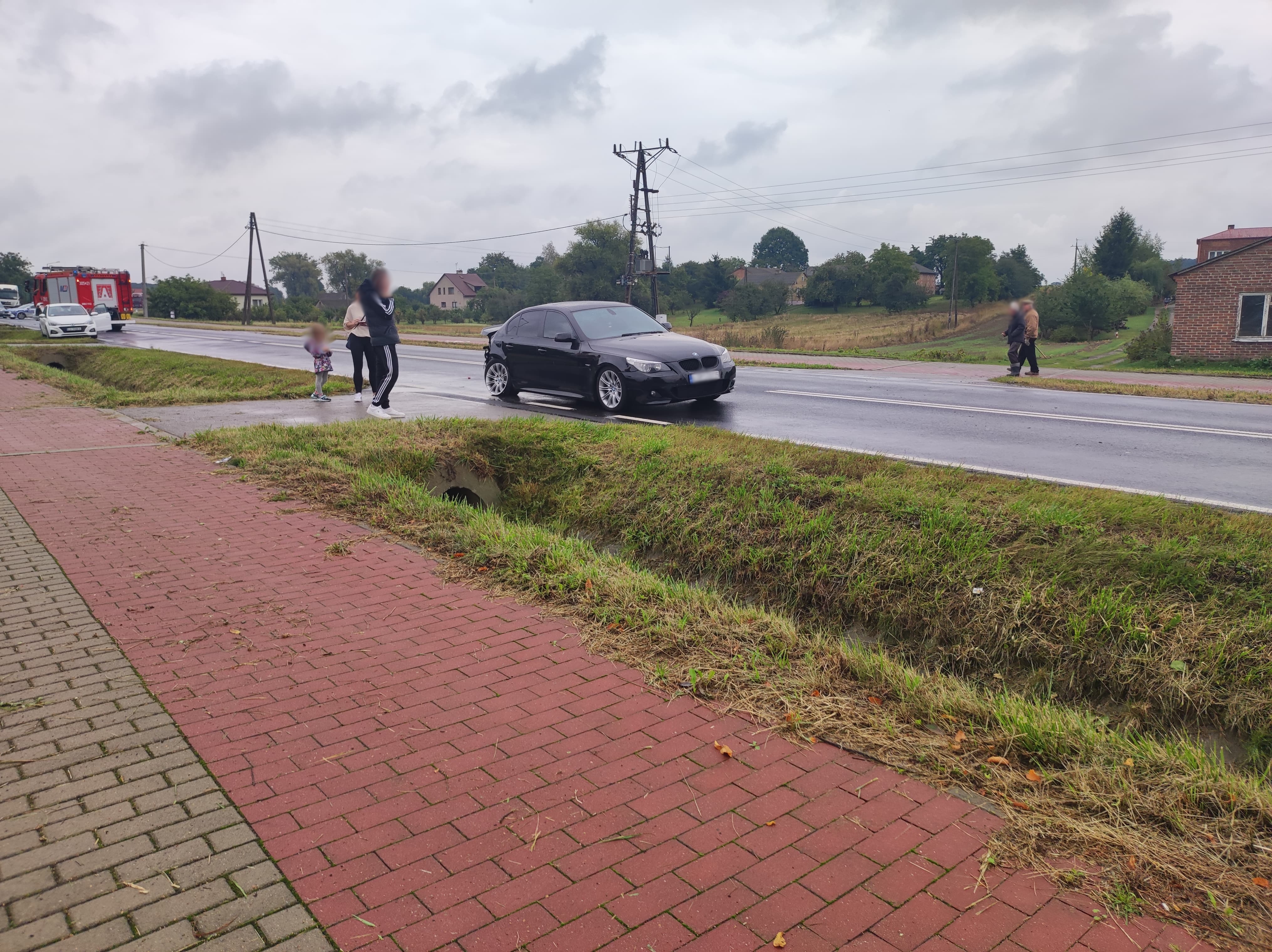 Zablokowana trasa Lublin – Bełżyce po zderzeniu dwóch pojazdów (zdjęcia)