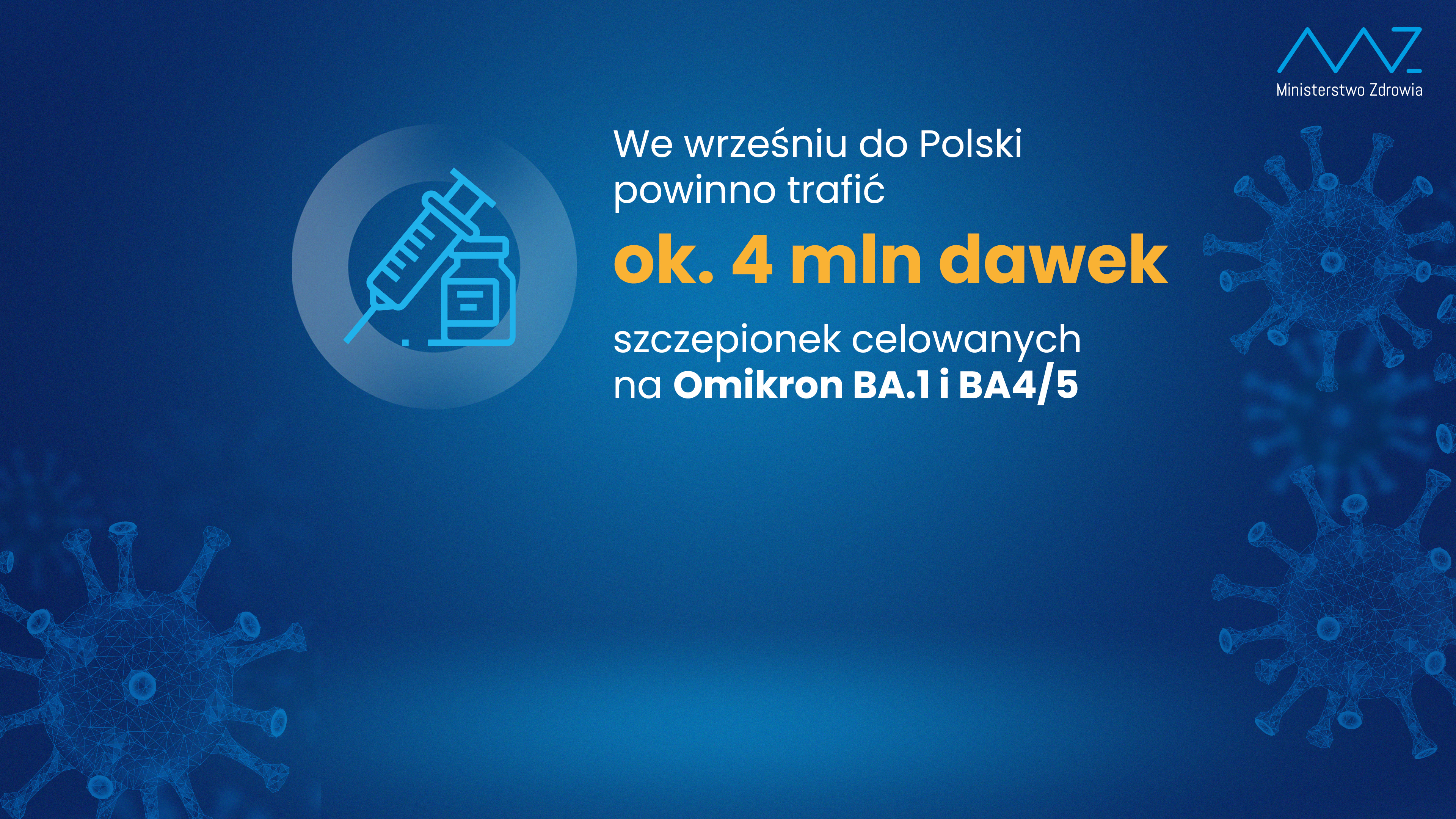 „W ostatnich dniach rośnie liczba zakażeń”. Czwarta dawka szczepionki przeciwko COVID-19 dla wszystkich osób 12+