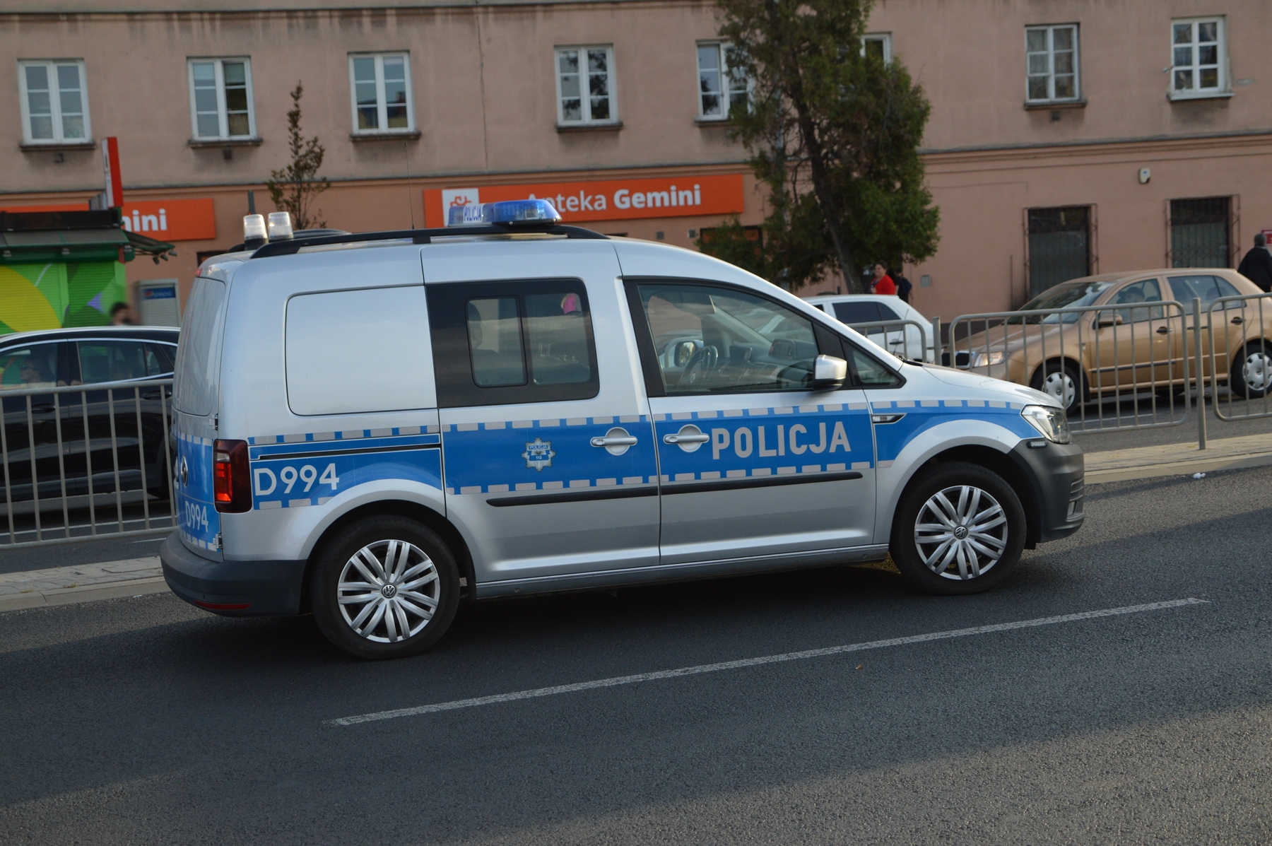 Jest nagranie wczorajszego pościgu za volkswagenem. Kierowca chciał jeszcze sięgnąć po nóż (zdjęcia, wideo)