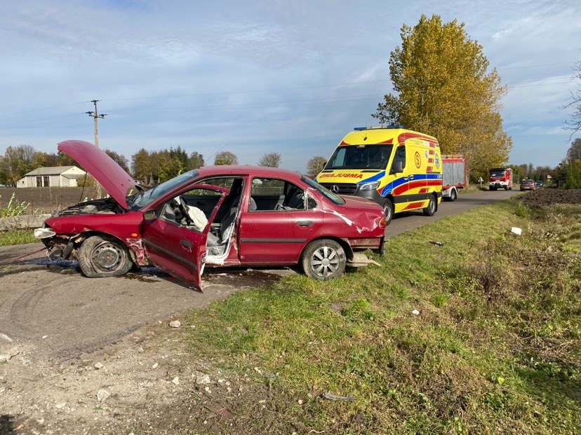 Podróż zakończyli w przydrożnym rowie (zdjęcia)