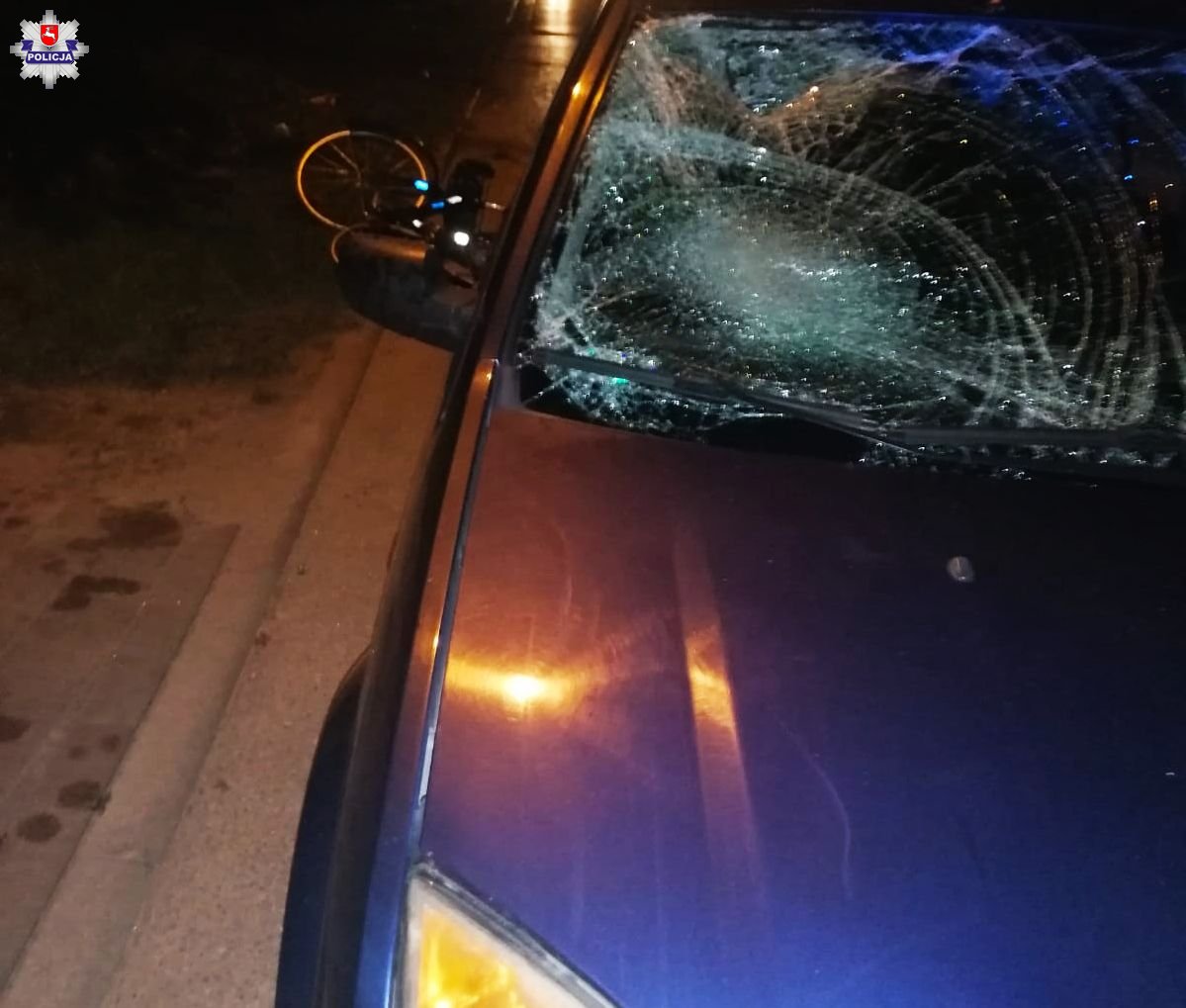 Nietrzeźwy rowerzysta poszkodowany w wypadku, do którego doprowadził (zdjęcia)