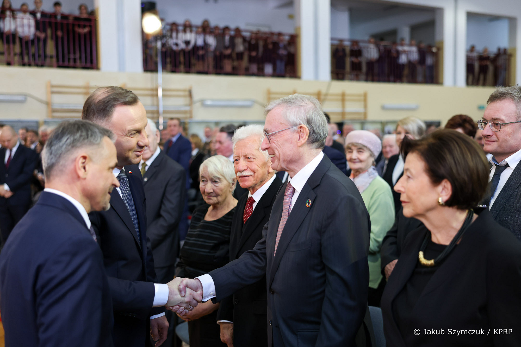 Trwają uroczystości z udziałem prezydenta Andrzeja Dudy z okazji 80. rocznicy wysiedleń mieszkańców Zamojszczyzny (zdjęcia)