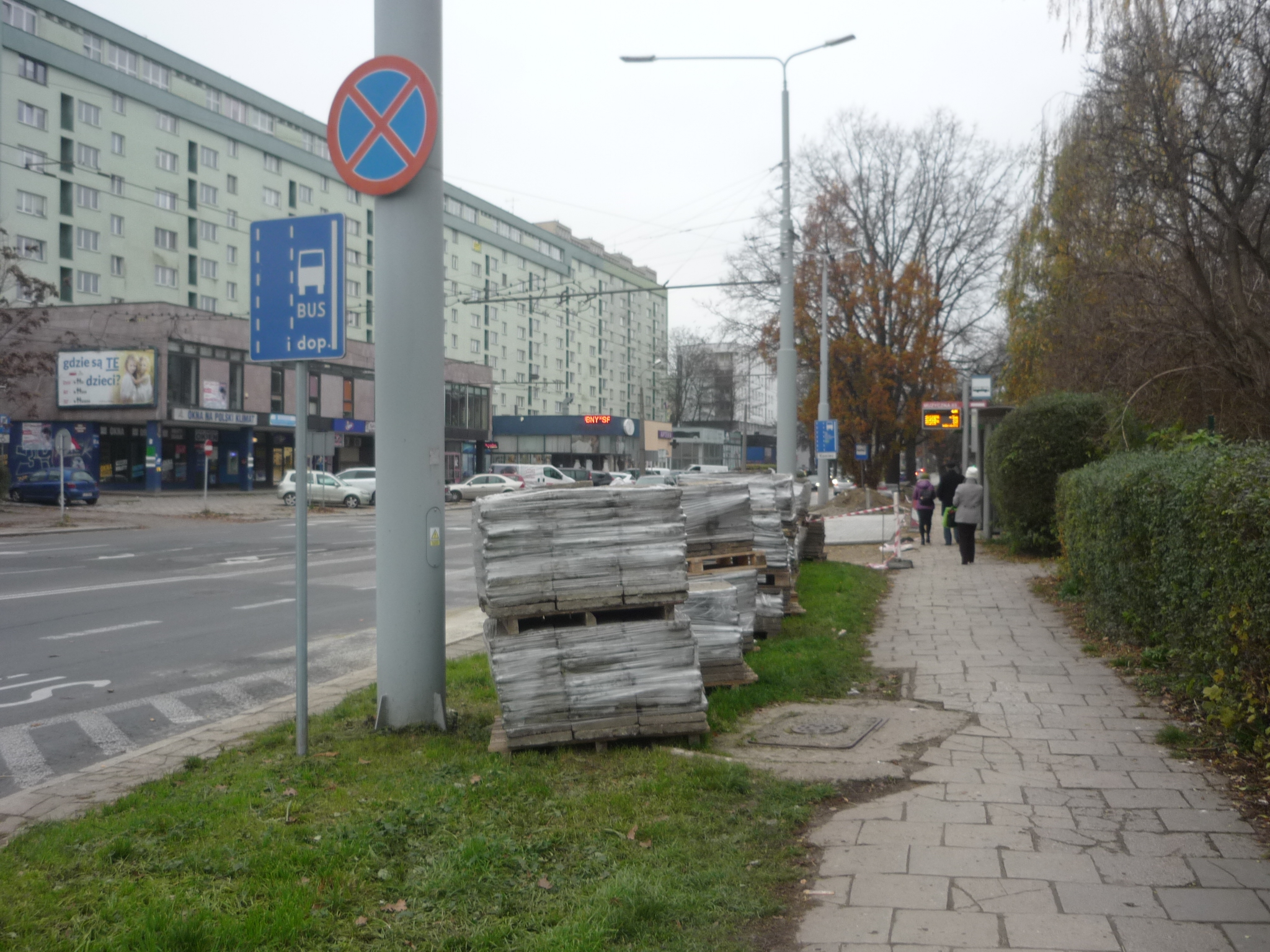 Trwa remont ul. Głębokiej. Niewielki, ale konieczny (zdjęcia)