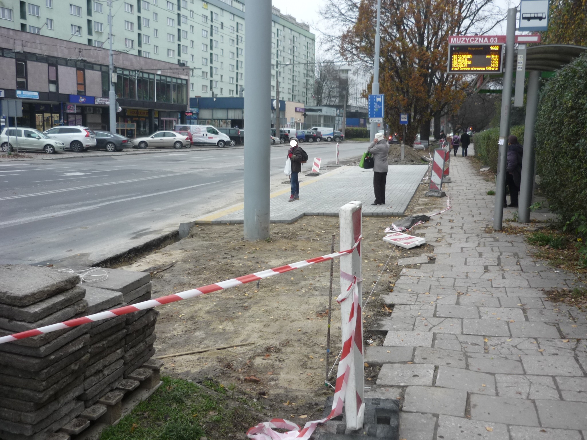 Trwa remont ul. Głębokiej. Niewielki, ale konieczny (zdjęcia)