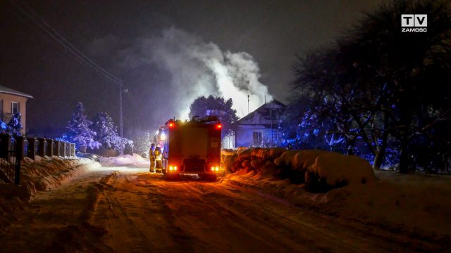 Obudził ją sygnał czujki pożarowej. Dzięki temu zdołała uciec z płonącego domu (zdjęcia)