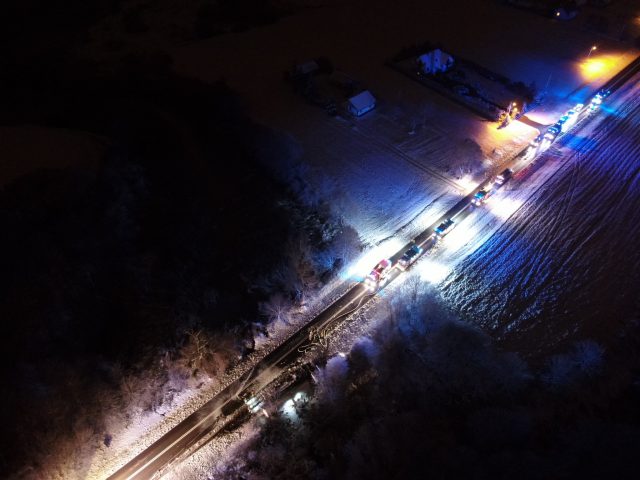 Pijany Litwin doprowadził do przewrócenia cysterny z paliwem. Trafił na 3 miesiące do tymczasowego aresztu (zdjęcia)