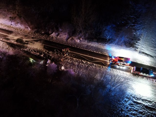 Pijany Litwin doprowadził do przewrócenia cysterny z paliwem. Trafił na 3 miesiące do tymczasowego aresztu (zdjęcia)