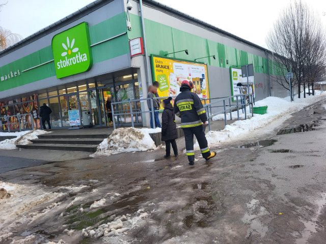 Stokrotkę zalewa woda z roztopionego śniegu. Interweniowali strażacy (zdjęcia)