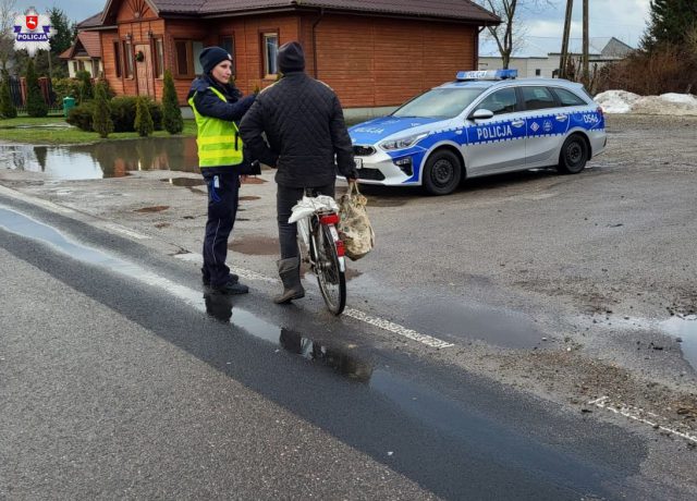 Lubelscy policjanci prowadzą akcję na drogach pod hasłem „Trzeźwy poranek” (zdjęcia)