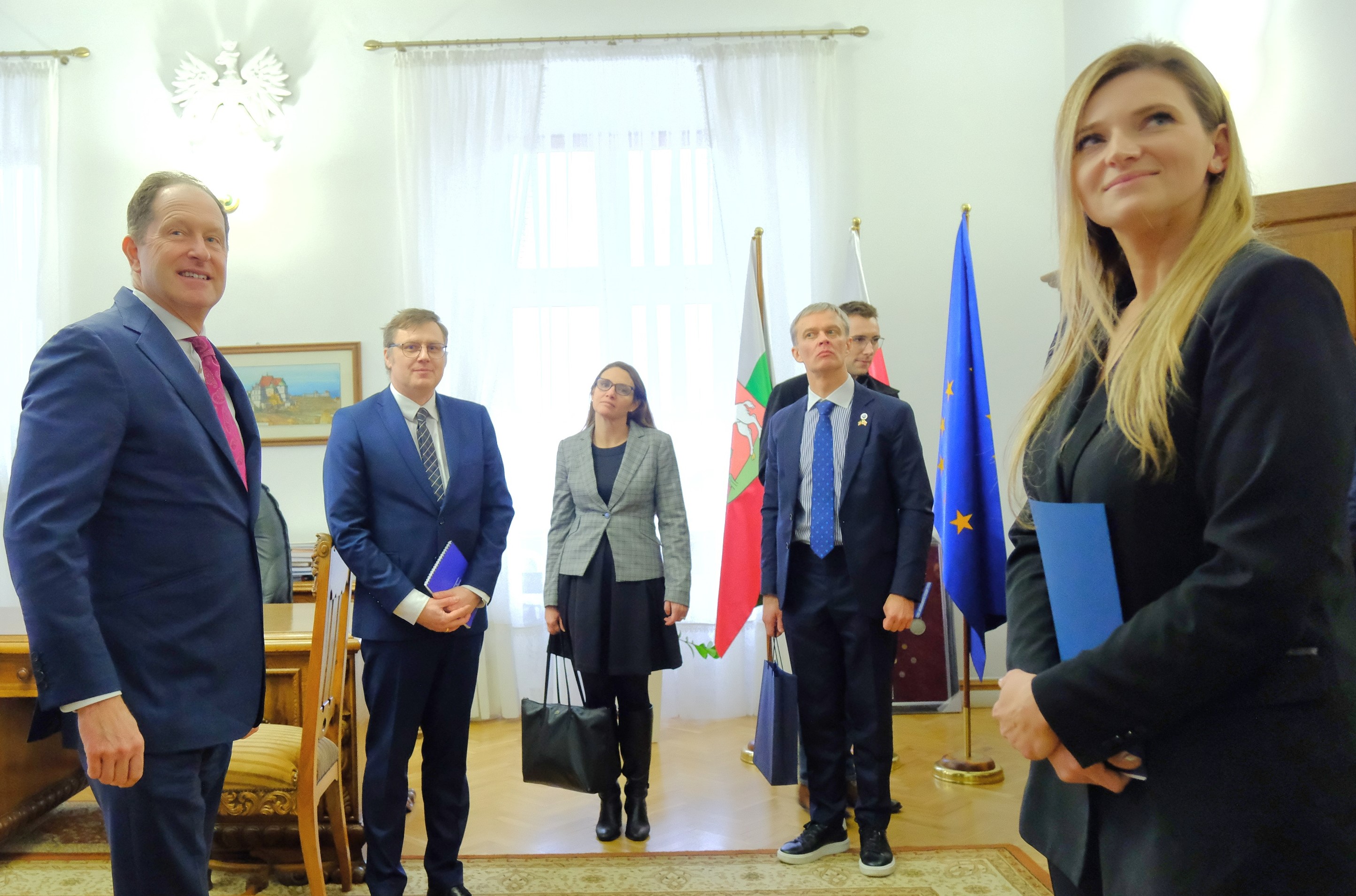 Ambasador USA Mark Brzezinski z wizytą w Lublinie (zdjęcia)