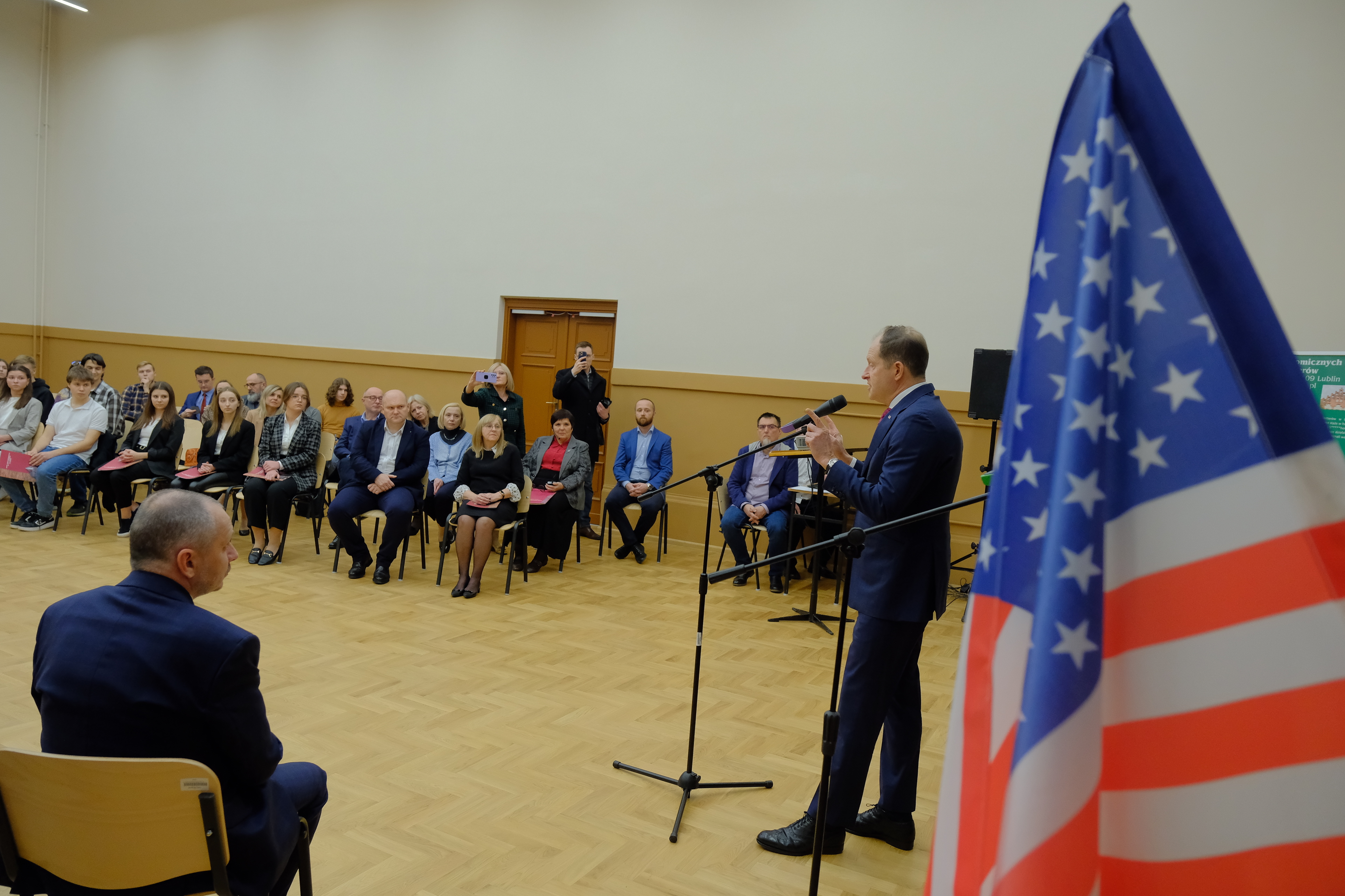 Ambasador USA Mark Brzezinski z wizytą w Lublinie (zdjęcia)