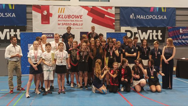 Zawodnicy Speed-Ball Lublin z brązowym i srebrnym medalem Klubowych Mistrzostw Polski (zdjęcia)