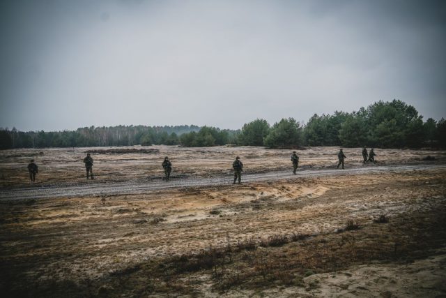 Lubelscy terytorialsi ćwiczą na poligonie w Nowej Dębie (zdjęcia)