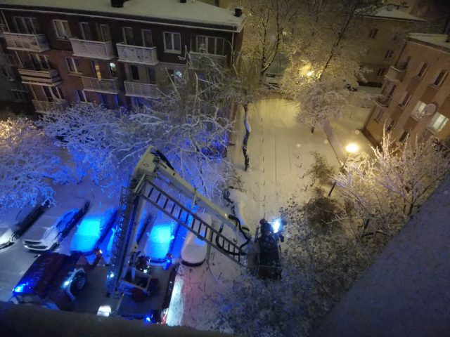 Strażacy usuwają kolejne powalone drzewa na terenie Lublina (zdjęcia, wideo)