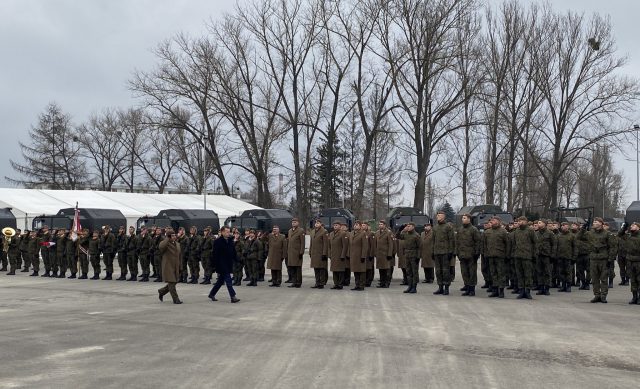 Minister obrony narodowej Mariusz Błaszczak na zaprzysiężeniu 68 żołnierzy 2. Lubelskiej Brygady Obrony Terytorialnej (wideo, zdjęcia)